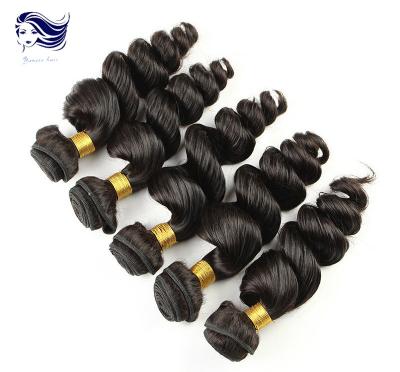 Brazilian Grade 7A Virgin Hair Weave Tangle Free with Loose Wave
