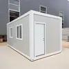 Modern Steel Frame Flat Pack Container House for Office Workspaces