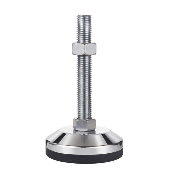 Shock-Absorbing Leveling Caster