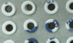 fita de esparadrapo do tecido 9448A de 0.15mm em volta das etiquetas laterais