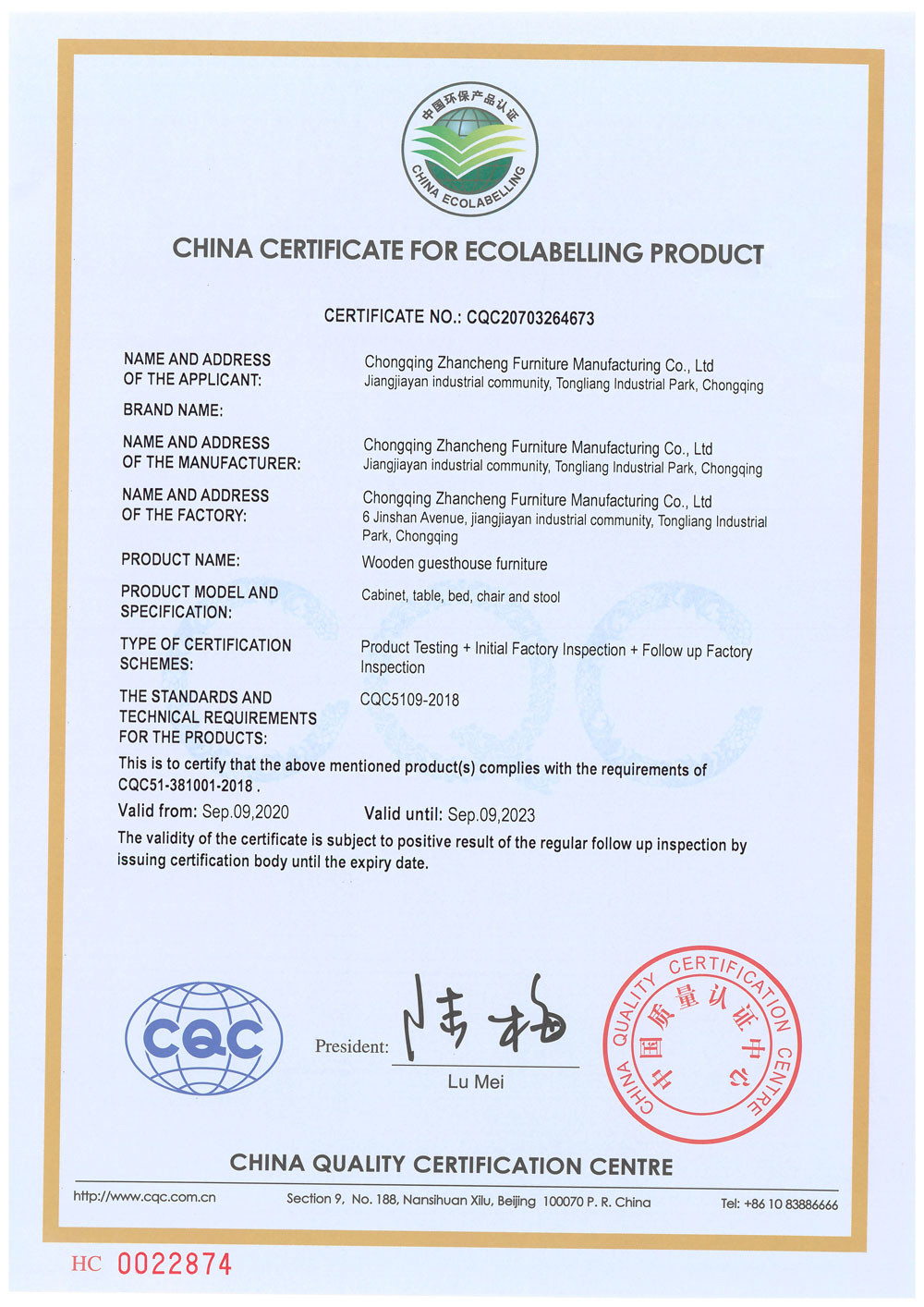 ZENCO Certifications