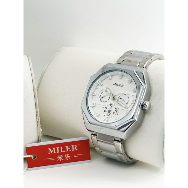 Групповые часы мужские три глаза шесть рук водонепроницаемые кварцевые часы