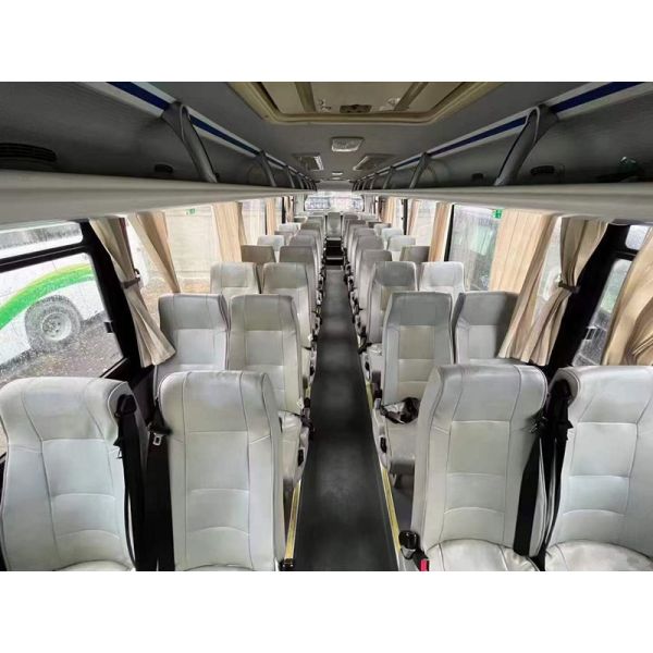 47 Seats Electric Used Higer Bus KLQ6109ev Used Coach Bus New Fuel No Accident