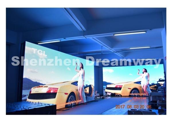 HD P6 Outdoor LED Video Wall SMD2727 Nationstar 7000 CD/m2 with Power Box