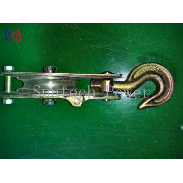 Polea de cable de acero de 10KN-150KN, bloque de polea de fundición para construcción y elevación