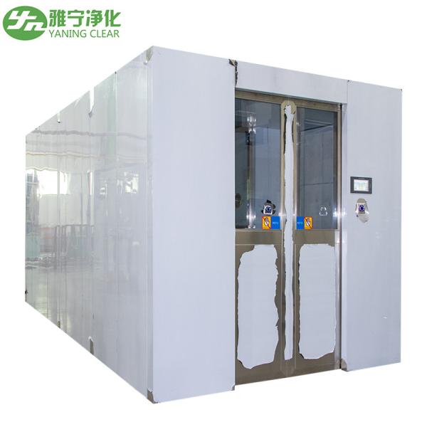 Face Identification Temperature Test Cleanroom Air Shower 1150W Clean Room Booth