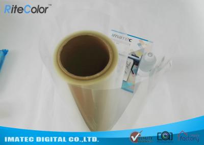 Filme solvente da transparência da impressão da tela do ANIMAL DE ESTIMAÇÃO dos meios do Inkjet de Eco da propaganda 100 mícrons