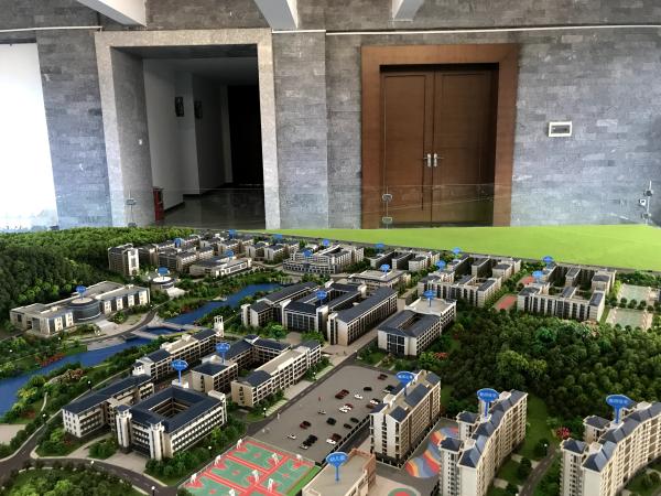 1:100 University Model Architectural School Scale Model Modern Style