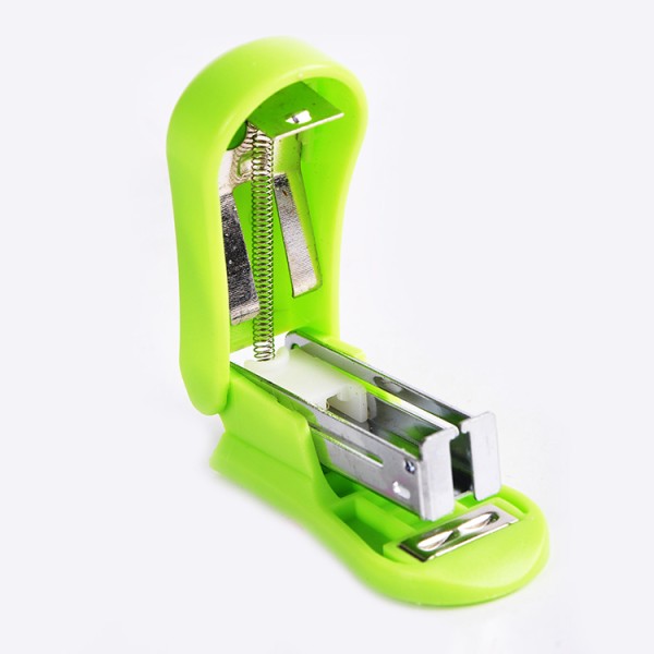 Fancy office stationery stapler 24/6 mini plastic office stapler