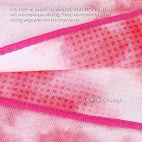 No resbaladizo suave rápido seco deportes calientes silicona Dots Mat Microfibra Toalla de yoga impresa con bolsas de malla de embalaje