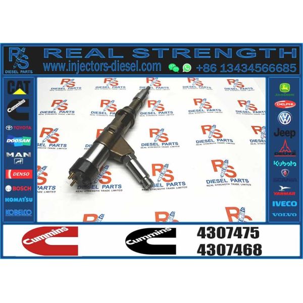Common rail injector fuel injecto 4307475 4307468 5461710 5491515 for ISG Excavator Engine