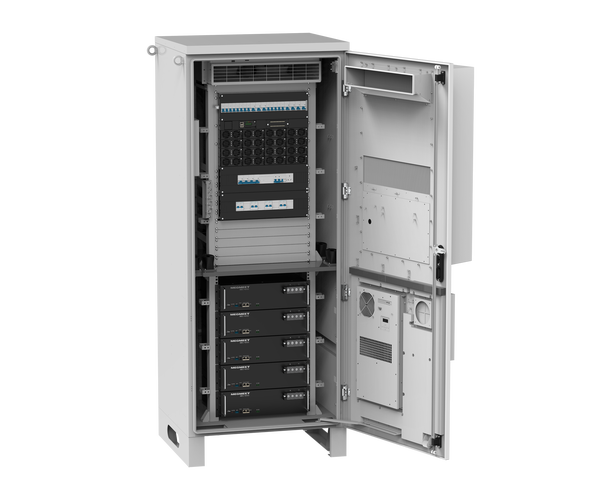 Gabinete de batería para exteriores de estación de monitoreo IP65 para almacenamiento de batería solar