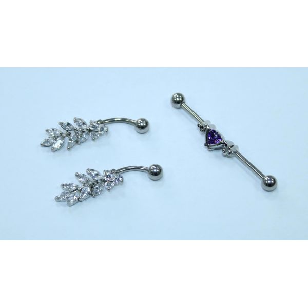 Bijoux de piercing pour le corps labret en titane, bijoux de piercing pour le corps, clous de lèvres à poussoir sans filetage