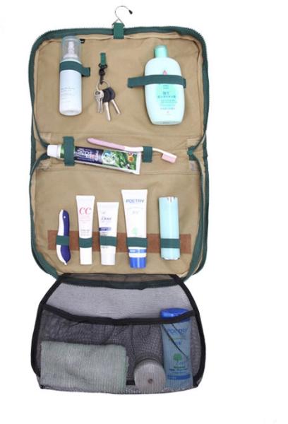 Water Proof Promotional Toiletry Bag , Portable Hanging Travel Toiletry Bag