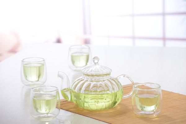 Double wall glass, Heat-resistant  glass teapot, borosilicate glass tea set, Espresso, Latte, Cappuccino cup