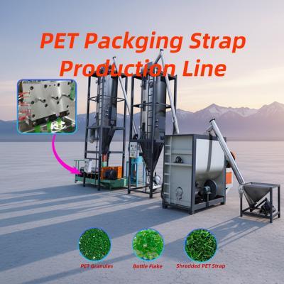 Custom PET Strap Production Line with 50 Tons/24hr Output, Single Screw Design, and Precise Thickness Control