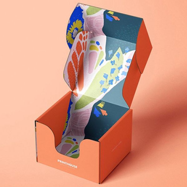 Biodegradable Corrugated Cardboard Paper Gift Packaging Airplane Paper Box L*W*H cm