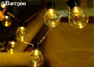 Wedding Solar Powered Holiday Lights , Solar Power Led Lights 100 Bulb String Garland