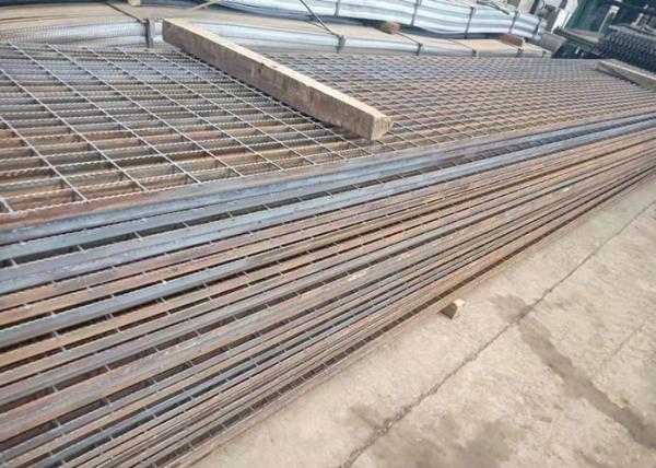 Durable Untreatment Serrated Steel Grating 6m Board For Manhole Covers