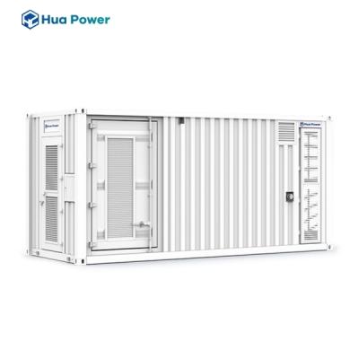 Hua Power 1C 1MW 1.1MWh Air Cooling Battery Container BESS Integrated ESS Solution Solar Energy Battery Storage System