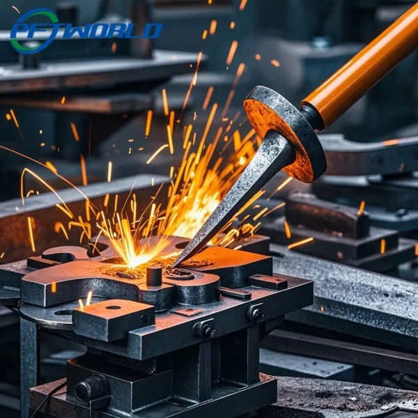 Профессиональные кованые компоненты Вес 5000 фунтов Различные сплавы Высокая теп