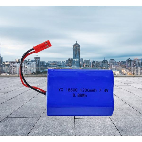 Перезаряжаемые пакет 7,4 1200mah Eco литий-ионного аккумулятора Lipo солнечный дружелюбное