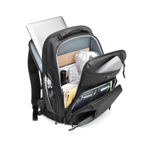 Nylon Lining Large Capacity Oxford Anti Theft Backpack 35 Litre