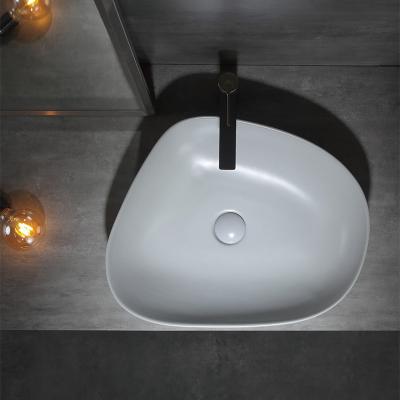 bacia sanitária dos mercadorias da irregularidade de 580*470*140mm com suporte baixo