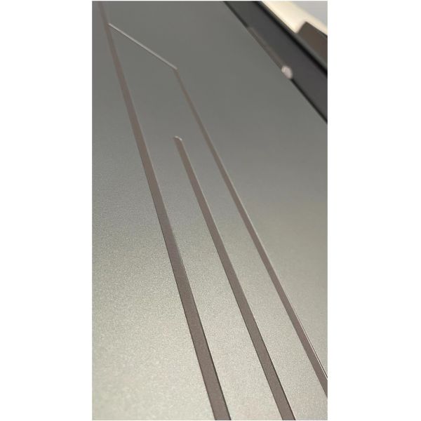 Modern Stainless Steel Entry Door Wide Door Leaf House Villa Exterior Security Door