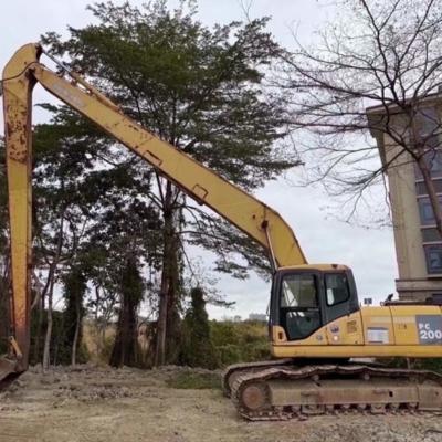 Komatsu PC200-7 Used Excavator 18 Meter Long Reach Arm PC200 7