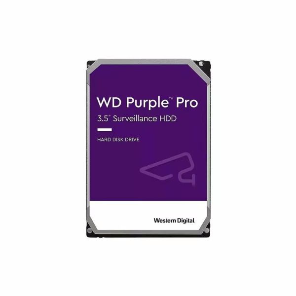 Purple Pro 18TB HDD 7200 RPM 512MB Cache SATA 6.0Gb/s 3.5 Internal Hard Drive WD181PURP with 12.0ms Average Seek Time
