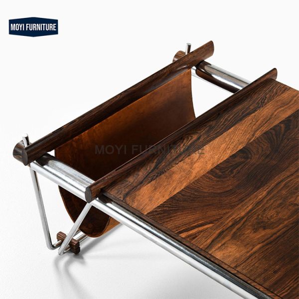Home Furniture Mid Century Casual Chair and Cowhide Bench Vintage Bauhaus Designer Model Suitable for Office Living Room