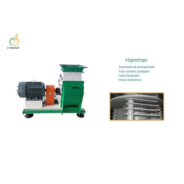 Ultrafine Hammer Mill 12t/H Wheat Crusher Machine