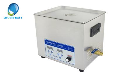 Líquido de limpeza ultra-sônico 10L com CE, tanques industriais do tampo da mesa da limpeza ultra-sônica
