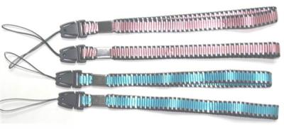 Imitation nylon wristlet loop straps, short wrist lanyard for camera mobile phone hanging,
