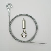 Système de suspension de panneau acoustique avec ancrage en spirale réglable à la corde de fil de 1,5 mm