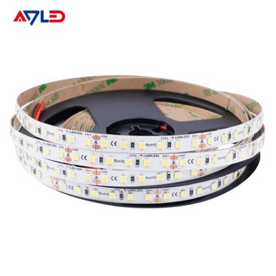 Luz de tira flexível do diodo emissor de luz do branco 12V 24V 14.4w/M 120LEDs/M do lúmen 2835 altos