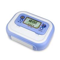 Boîte de déjeuner en plastique imperméable à la fuite avec plusieurs compartiments 840 ml