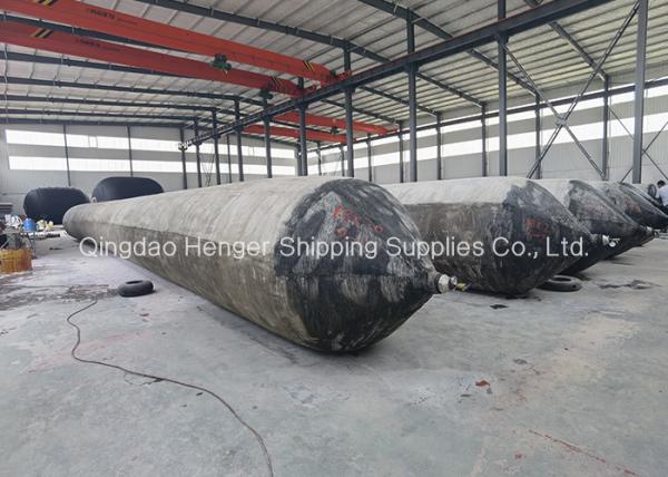 Dockyard Marine Launching Airbag For Salvage Pontoon Ship