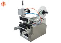 La mini boîte de carton expirent machine à étiquettes adhésive de date le type rotatoire 25 - la vitesse 50pcs/Min