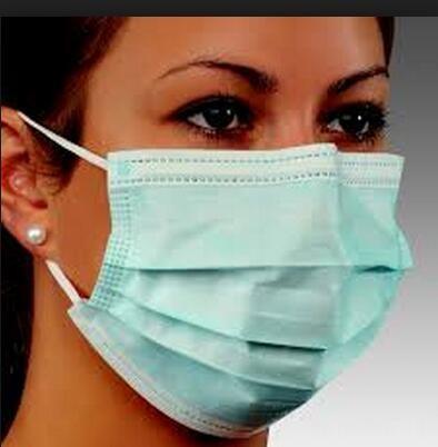 Disposable Nonwoven 3-ply Surgical Medical Face Mask with Ties or Earloop/ Doctor Surgical