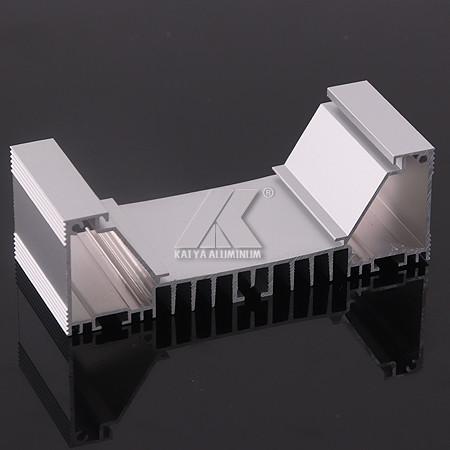 ISO Standard Profile Aluminum LED Design Flexibility Anodizing 10 Um For Parking