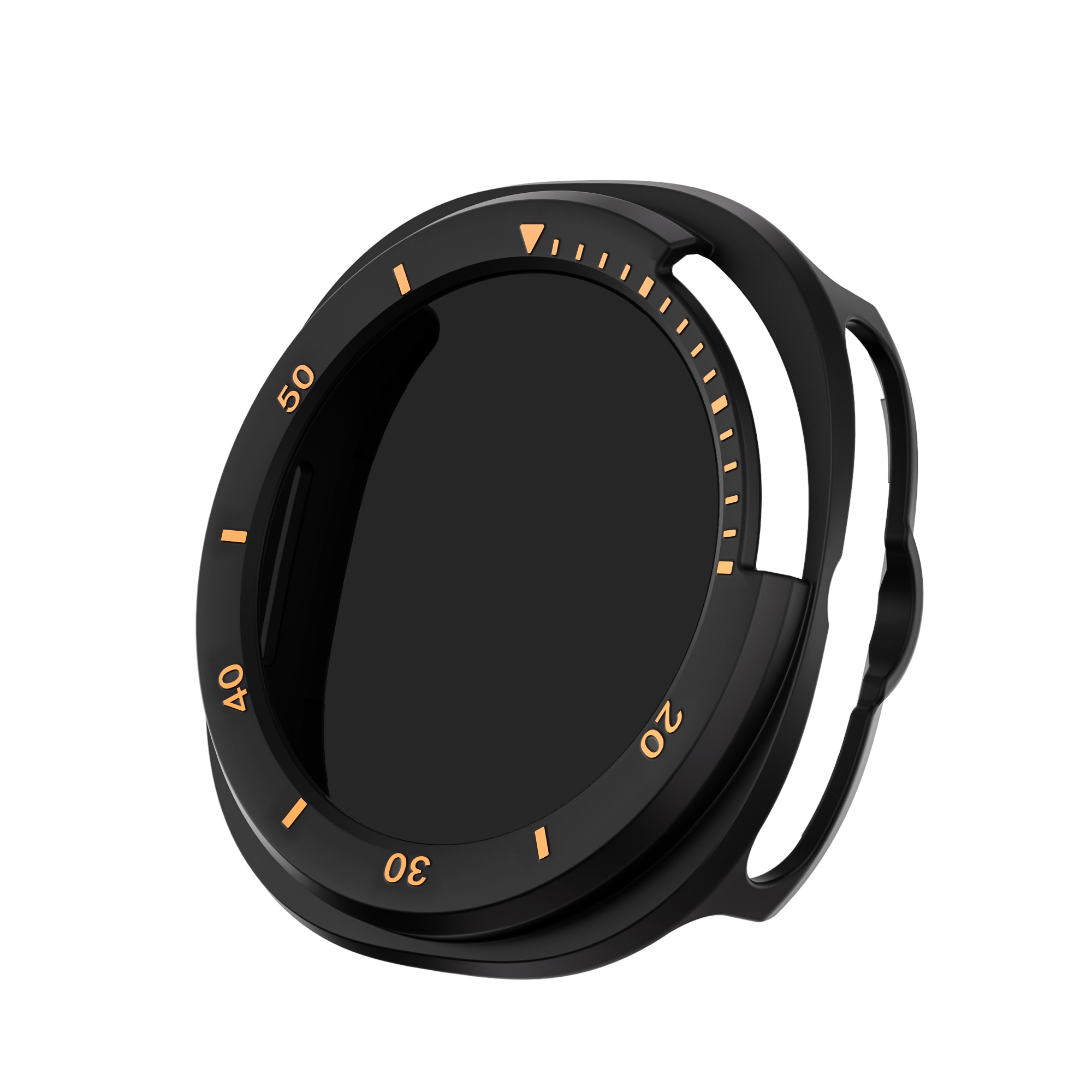 Anti Spy Tempered Glass Case With Scale for Samsunhg Galaxy Watch 8 Classic  Watch Cover Case Accessories