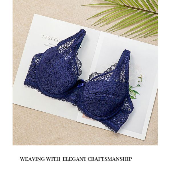 Wholesale Women Bra Lace Decoration Sexy Bras Adjustable Straps High Quality for Female C/D Cup Bras