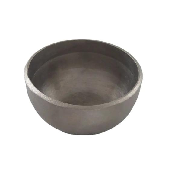 Titanium Pipe Cap ASTM B363 Ti Gr7 2'' X 1'' SCH10S X SCH40S Titanium Alloy Steel Pipe Fittings Forged