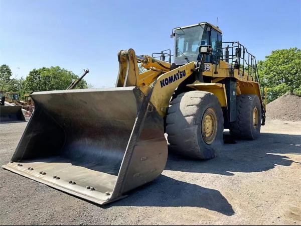 WA600-8 Komatsu Carregadores de rodas de segunda mão Amigáveis ao ambiente