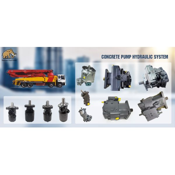 511130 putzmeister R986110919 A4VG125EP0MT1/32R-NSF02 Рексорот гидравлический поршневый насос для ремонта бетонных насосов