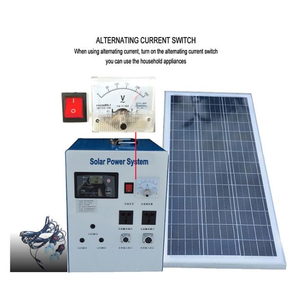 Offgrid 5kw Remote Small Solar Power System For Home