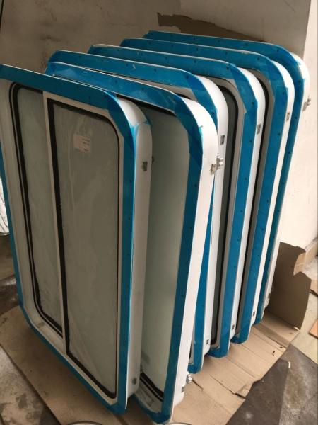 Verre adapté aux besoins du client Windows marin en aluminium coulissant CCS/ABS de dureté