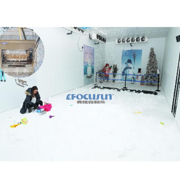 Longa vida útil Focusun FAS-650G Máquina de neve para estações de esqui com compressor Copeland